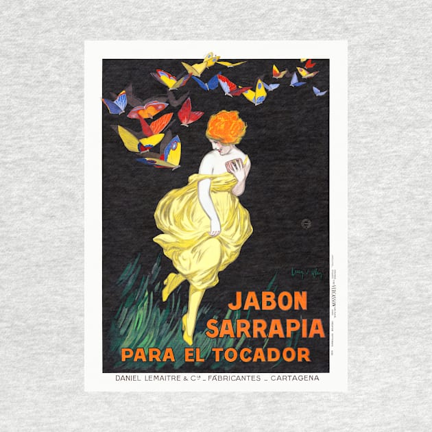 Jabon Sarrapia Spain Vintage Poster 1930 by vintagetreasure